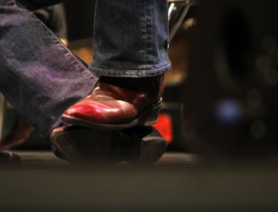 My dad's boots...photo by Reggie Barrett