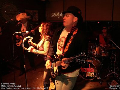 Bazooka Jones blowin' it out.