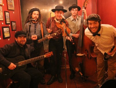 "The Buena Vista Boys" Shine Delphi, Nathan Rivera, Karl Kummerle, Travis Hendrix, Jimbino Vegan