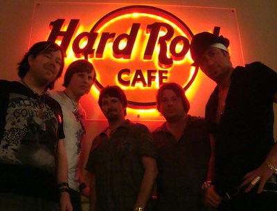 Boxkar getting ready to perform at The Hard Rock in Punta Cana!!!