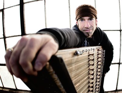 Janover & his hammered dulcimer