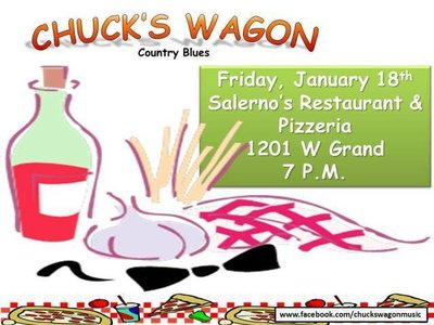 This Friday! Salerno's @ Grand and Racine 7PM