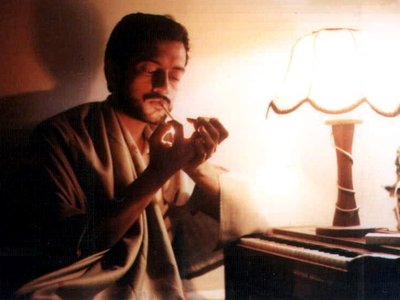 Ketan in a blue mood