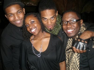 Harris J., Shalisha, and I with Kev.O
