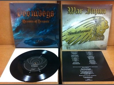 Doomdogs & War Injun - Split 7inch Vinyl - Svart Records