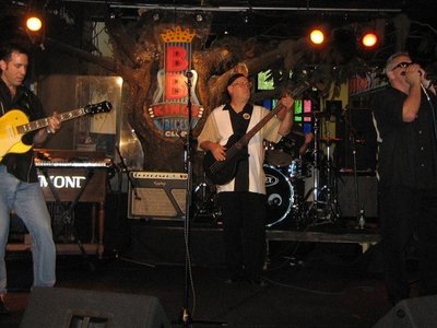 Playing the blues at BB King's!