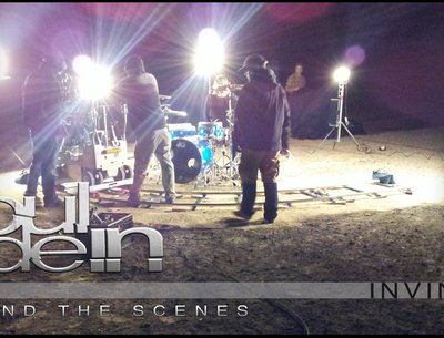 Cell phone pic snapped while filming at three am in the middle of the desert...c c c cold!!