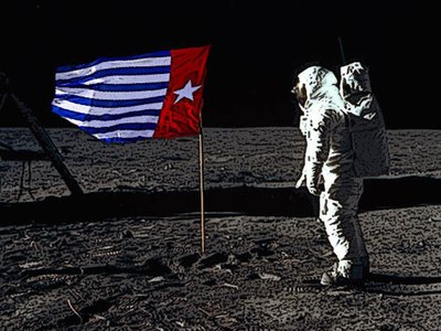 Papua Moon Landing