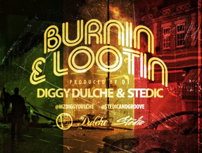 BURNIN' & LOOTIN' SINGLE COVER