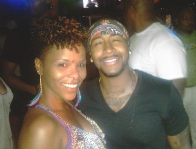 Omarion in Barbados....came n chkd the band in McBrides :)