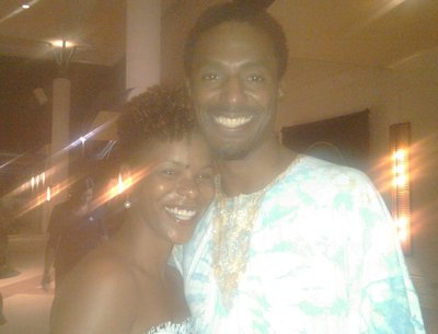 Me and Adrian Green "Phoenix Rise' spoken word artist....the best!