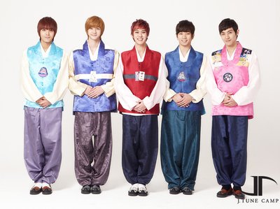 MBLAQ Hanbok 