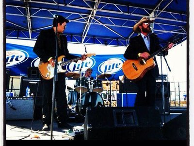 TrailerBand jammin some tunes at the Amigo Airsho