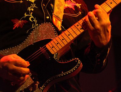 Sean Lally, lead guitar.