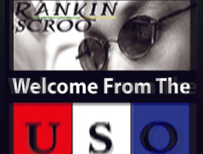 Rankin Scroo "WELCOME FROM THE USO" cd single cover