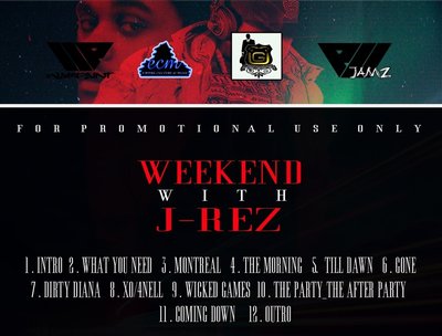 "Weekend With J-Rez" Back Cover 