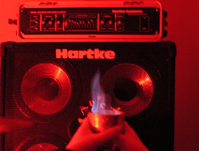 Blessed by fire, a blue flame for the mother.