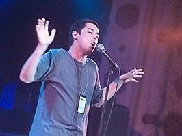 On the Nationals Stage Performing Palestine in Chicago