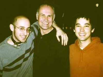 With Slam Founder Marc Smith and Morris Stegasaurus.