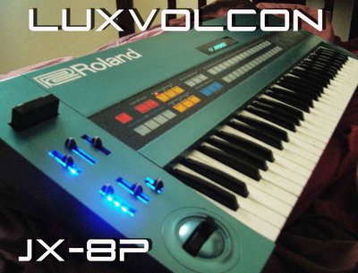 My first polysynth, restored to a new glory. The luxvolcon JX-8P.