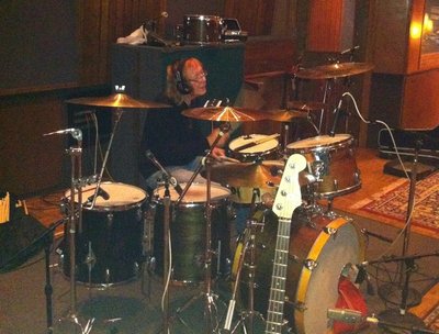 John Hampton on Drums