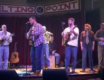 ROSSB in action at the Melting Point Tuesday Feb. 26. Next big Athens gig, Terrapin Brewery April 26