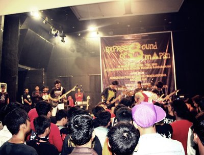 Action on the stage ( @ Taman Budaya Banjarmasin )