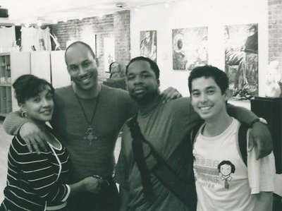 After Show Hanging after my Feature and Flowmentlz and owners of Serengeti Plains Cafe in NJ