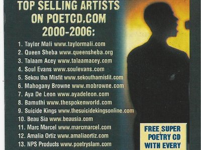 Our Top Poets in Sales as we doubled every yr in revenue except the last yr then PoetCD was acquired