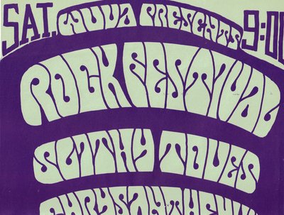WUVA Rock Festival Slithy Toves Headliners