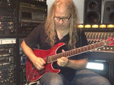 Robert Bussey tracking guitars