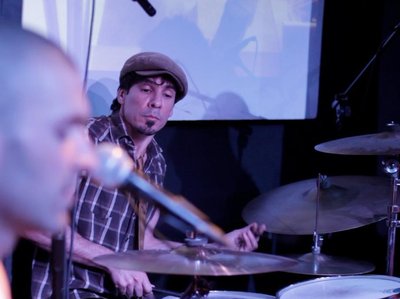 Songs from the American Motel--Ezra Axelrod. Leicester Sq Theatre, London Feb 2012.Pic: Rob Lockyear