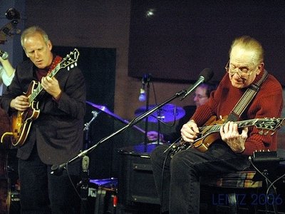 Performing w/ Les Paul at the Iridium back in '06