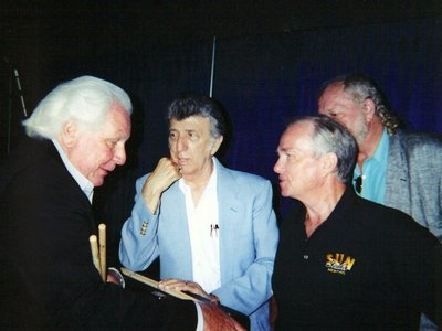 the three original rockabilly drummers, W.S. Holland, D.J. Fontana & J.M. VanEaton, and they all use