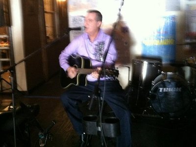 Jeff "Live"at The Russian House-Austin 3/17-13(photo Billy Eli)