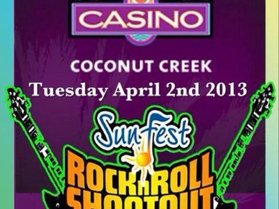 Join us! Tues. April 02, 8 PM @ The Nectar Lounge/Seminole Coconut Creek Casino