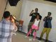 Behind the scenes of Baby Erin video shoot "School House Rock"