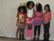Erin with her girls on the set of her video shoot "School House Rock"