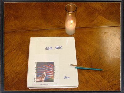 During the recording of Lone Wolf in the studio