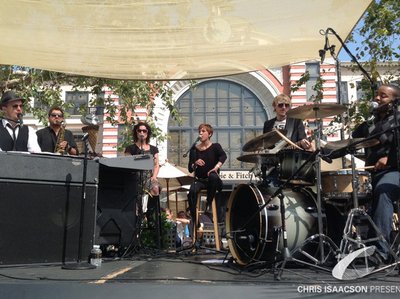 Jake Simpson and his band at The Grove in Los Angeles!