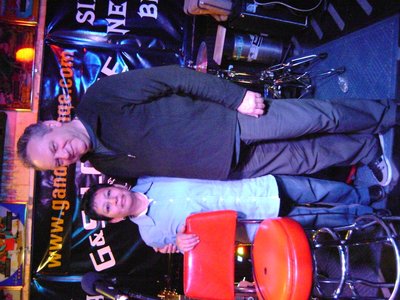 This is Marina with D J Mike Penard of Radio ISA in France.Peace!