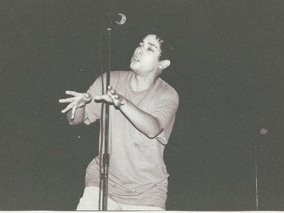Performing at Southern Fried Poetry Festival