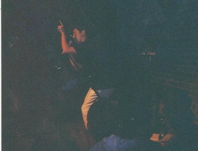 Taking it home at the Nuyorican Poets Cafe in Manhattan, NY.