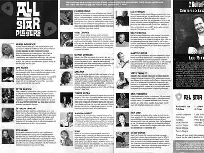 All Star Guitar Night