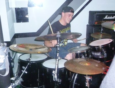 Max Ross on the drums!