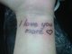 just go my tat with my booobo