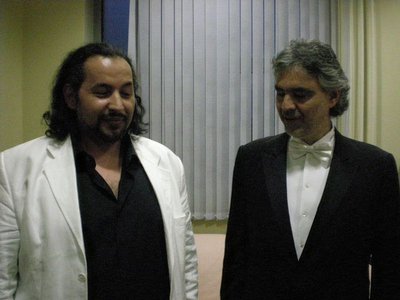 Habib and Andrea Bocellli