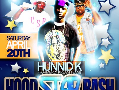 OFFICIAL ***HOOD STAR BASH*** GOING DOWN AT "THE RIVER" THIS SATURDAY APRIL 20TH IN OATLAND, SC!!!