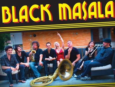 Black Masala Show Flyer Template