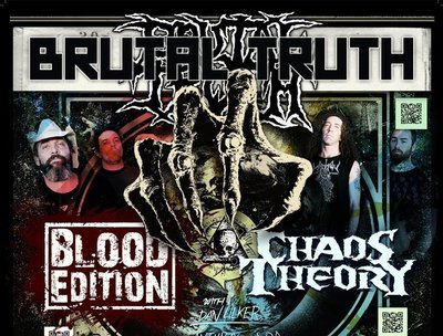 Chaos Theory opening for the Legends of grindcore Brutal Truth